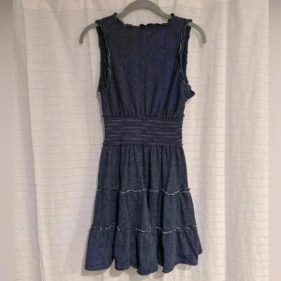 Max Studio Navy Blue Sleeveless Dress - Picture 4 of 6